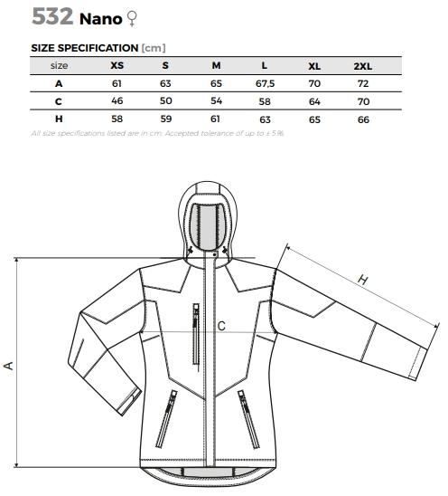 Malfini 532 nano softshell kabát